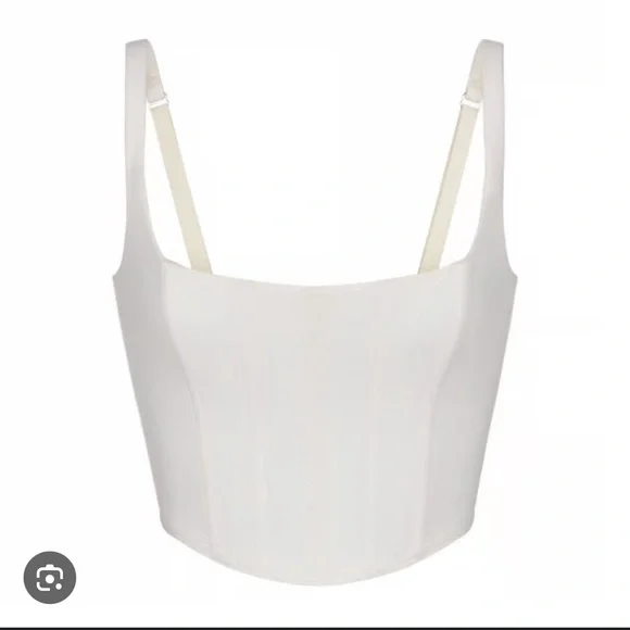 NWT Skims Cotton Corset Top - Picture 5 of 5